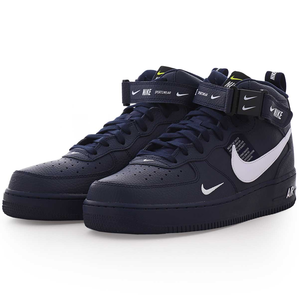  Nike Air Force 1 Mid 07 LV8 Utility Black/White