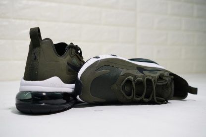 Nike Air Max 270, зеленые, нейлон, мужские