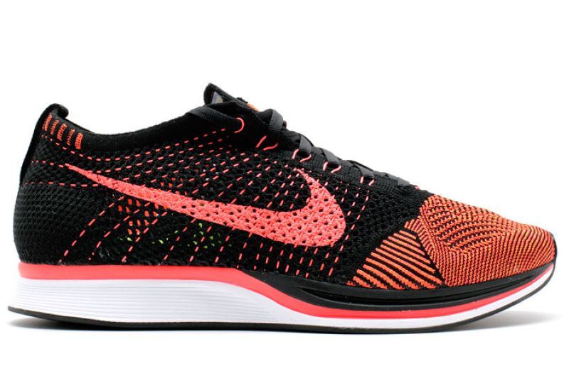  Nike Flyknit Racer Orange/Black