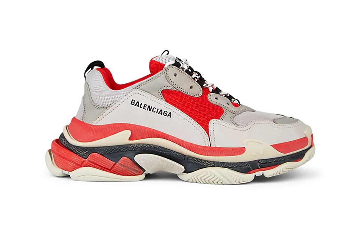 Balenciaga Triple s Red красные