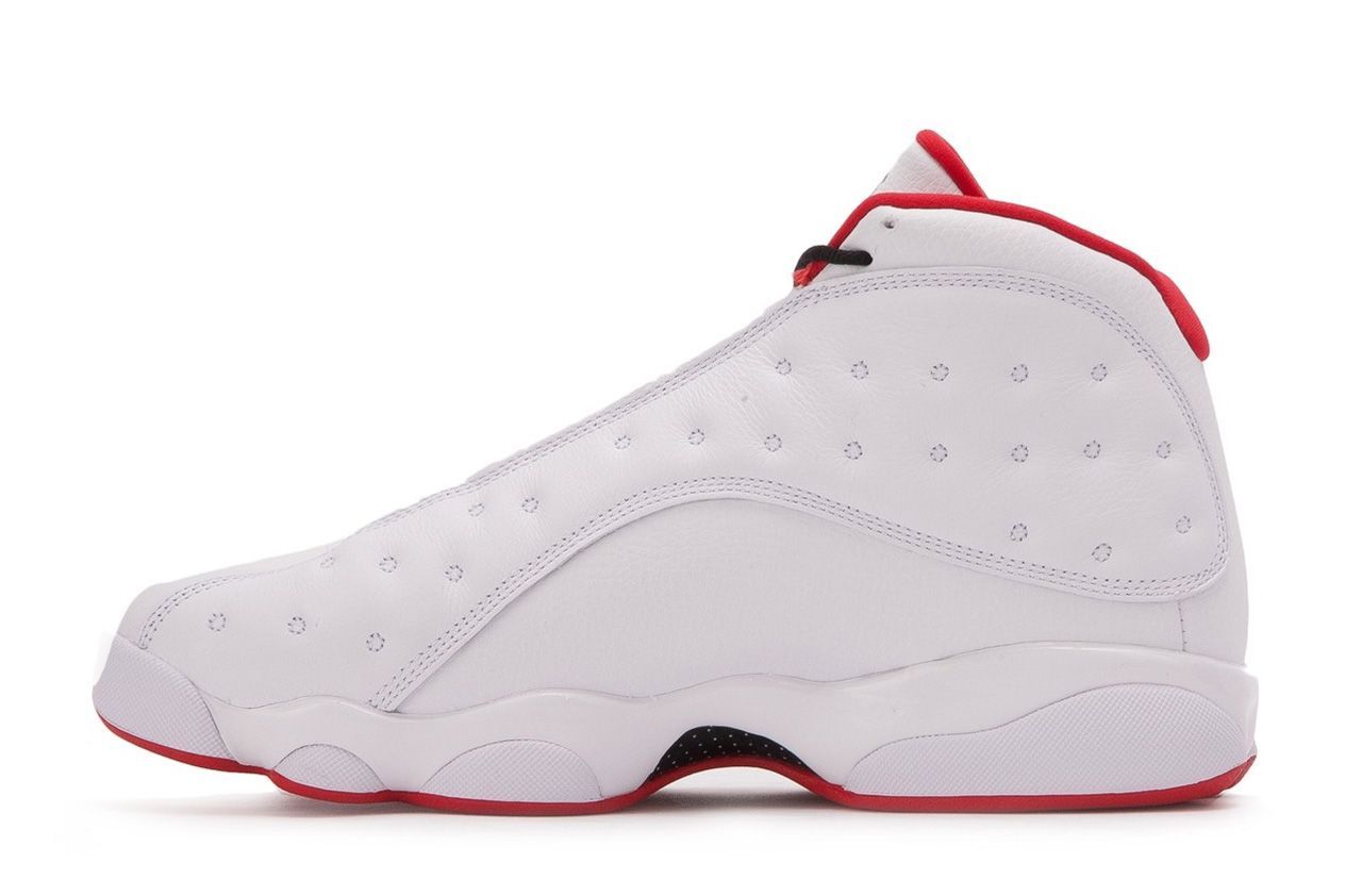 Nike air jordan clearance 13 retro white red