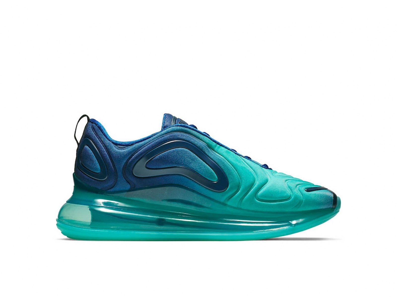 Nike Air Max 720 Green/Blue, зеленый, синий, нейлон, мужские, женские
