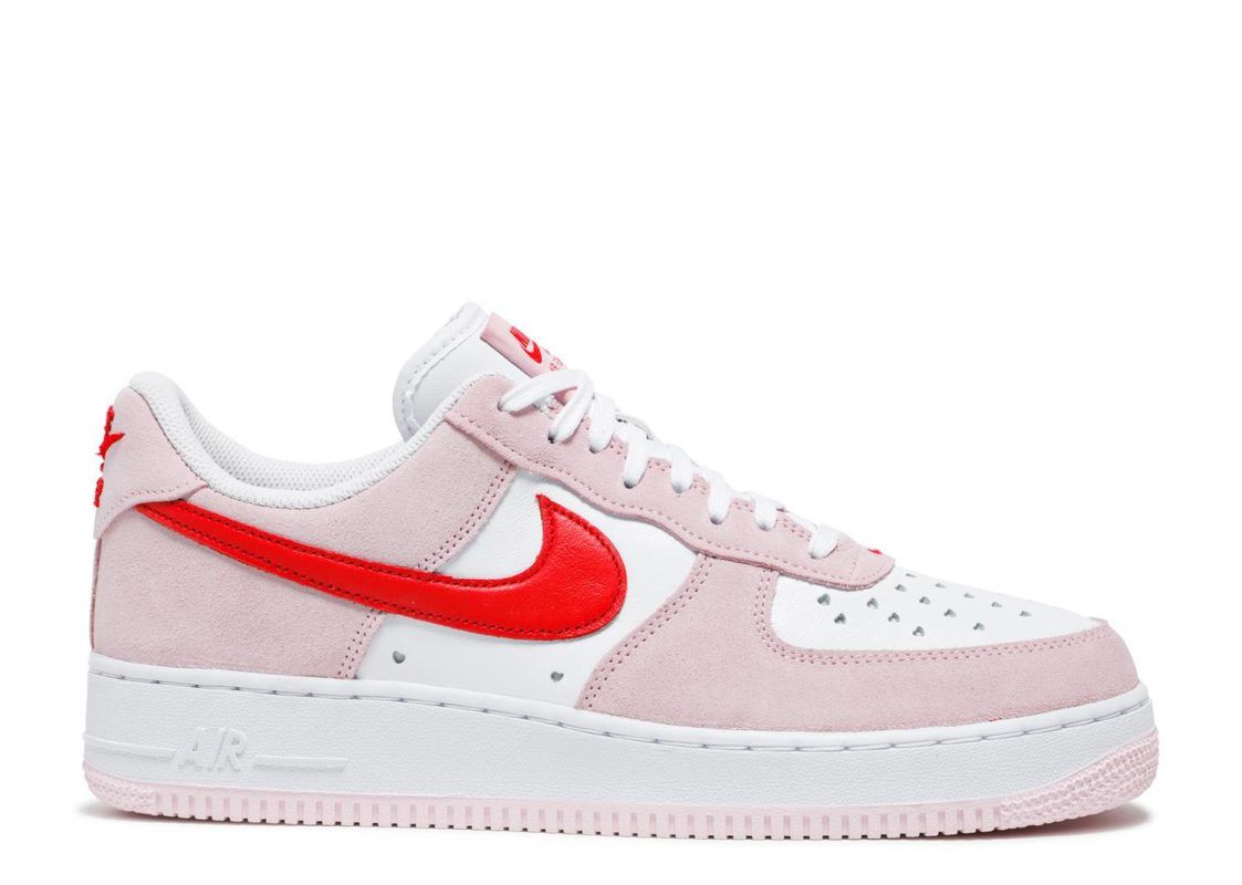 Nike Air Force 1 Low Pixel Triple Beig розовый белый, кожа нубук женские